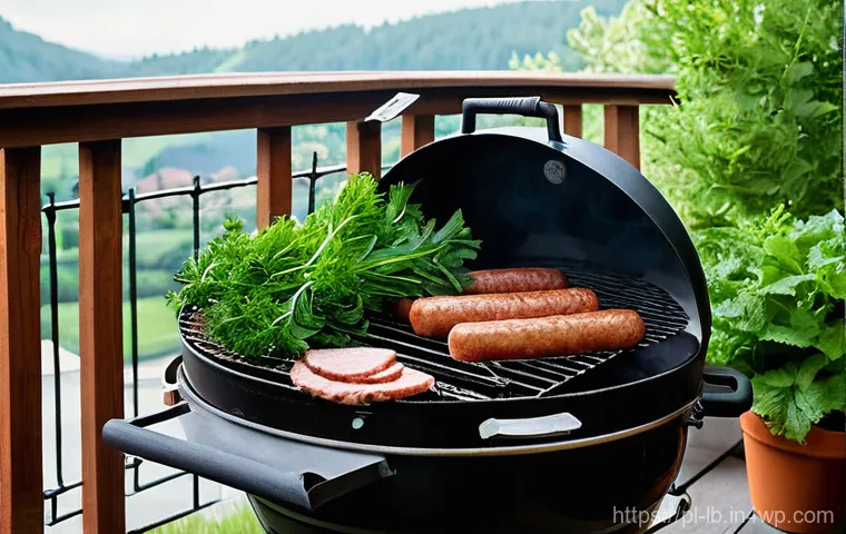 훈제 기법으로 만드는 특별한 아침식사 - **Prompt:** A passionate Polish home chef, a woman in her late 30s or early 40s, stands proudly in a...