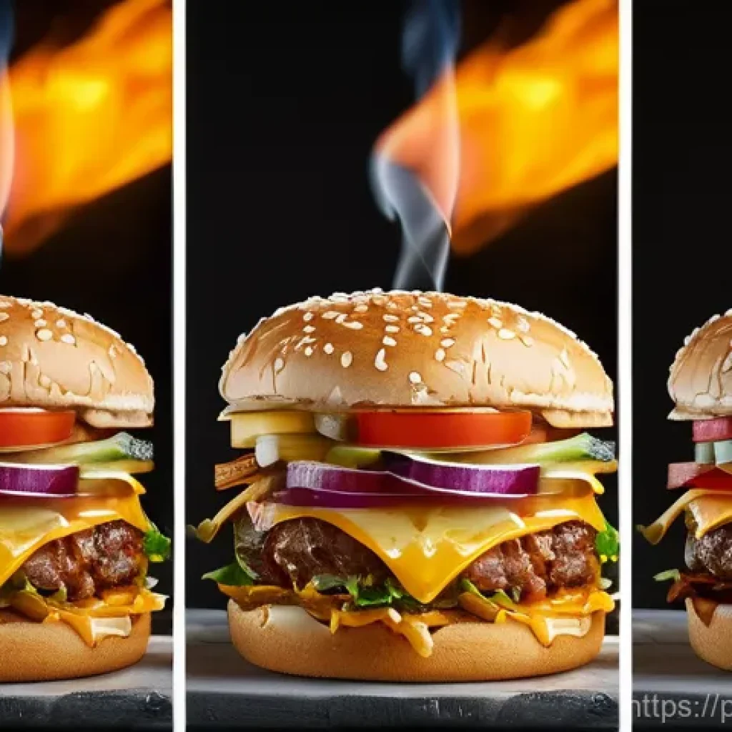 훈제 기법의 맛과 향의 과학 - Here are three detailed image generation prompts in English, inspired by the provided text about smo...