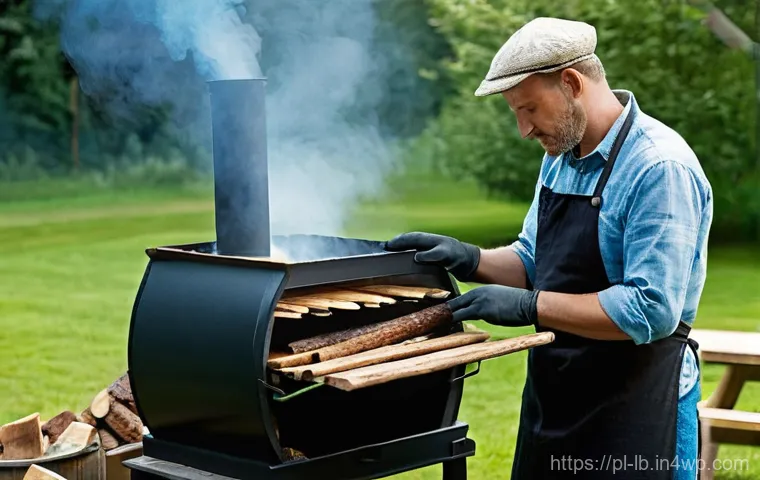 훈제 기법의 맛과 향의 과학 - Prompt 1: The Artisan Smoker and His Craft**